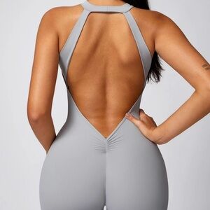 Backless jumpsuit
